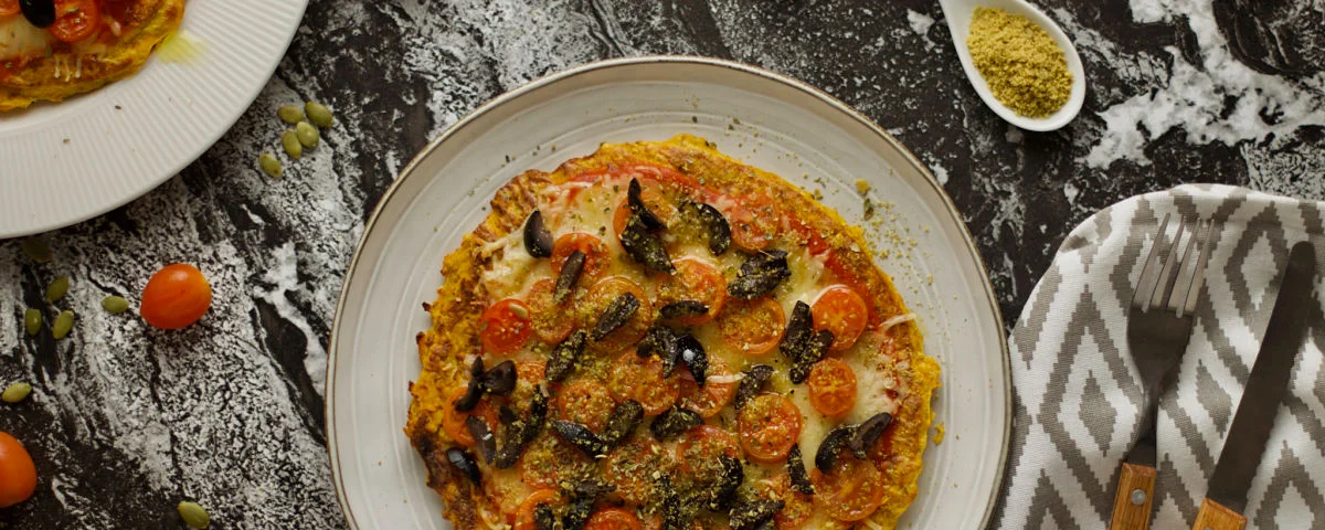 Kit de receta Pizza con masa de calabaza